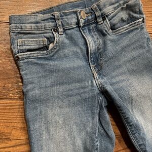 Zara Kids Slim Jeans with adjustable inner waistband and front button closure